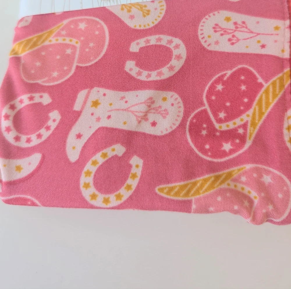 My Danielle Pink Cowgirl Pajama Set Small NWT - Picture 6 of 6